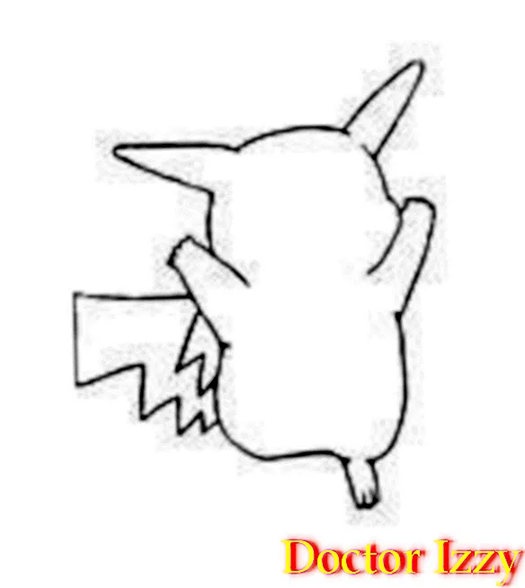 Cách Vẽ Pikachu